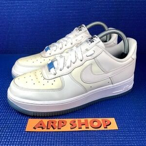NIKE AIR FORCE 1 `07 LX UV Reactive Women Size 8.5 White Multi Shoes DA8301-100